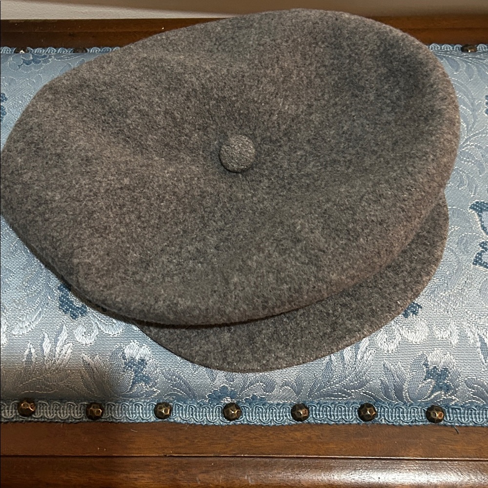 Kangol Charcoal Wool Hat